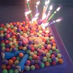 Birthday Candles with Plastic Balls